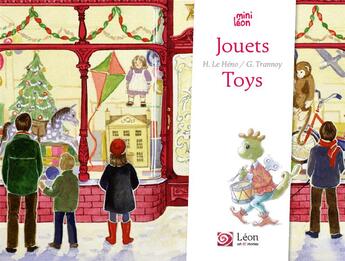 Couverture du livre « Jouets / Toys » de Guillaume Trannoy et Helene Le Heno aux éditions Leon Art Stories