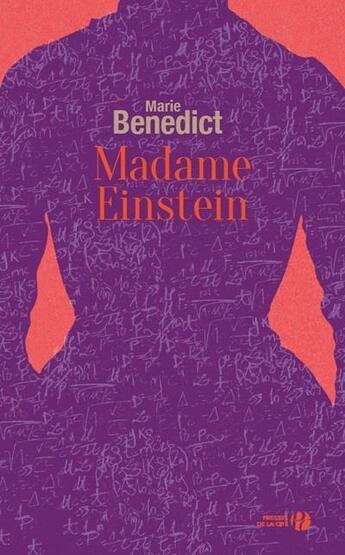 Couverture du livre « Madame Einstein » de Marie Benedict aux éditions Presses De La Cite