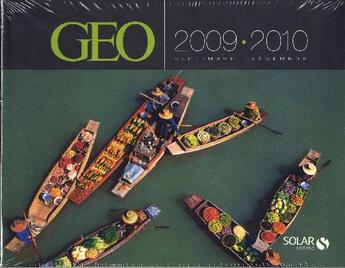 Couverture du livre « Mini agenda Géo 2009/2010 » de Dusouchet Gilles aux éditions Solar