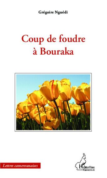 Couverture du livre « Coup de foudre à Bouraka » de Gregoire Nguedi aux éditions L'harmattan