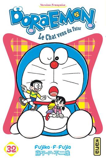 Couverture du livre « Doraemon Tome 32 » de Fujiko Fujio aux éditions Kana