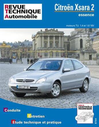 Couverture du livre « Citroen xsara 2 essence - moteurs tu 1.4 et 1.6 16 v » de Etai aux éditions Etai