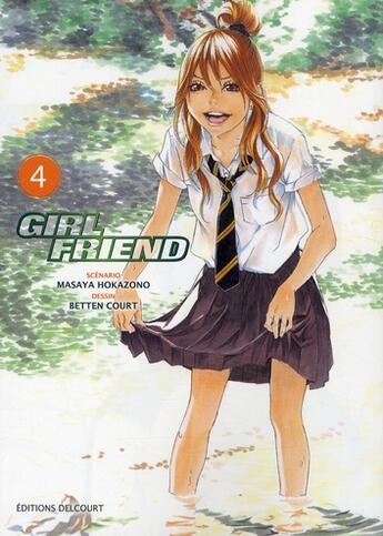 Couverture du livre « Girlfriend Tome 4 » de Hokazono-M+Betten-C aux éditions Delcourt