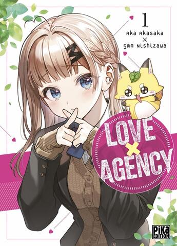 Couverture du livre « Love Agency T01 » de Aka Akasaka et 5mm Nishizawa aux éditions Pika