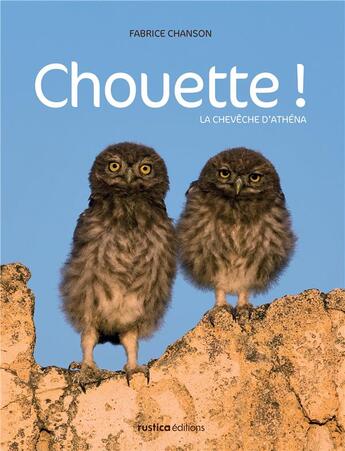 Couverture du livre « Chouette ! la chevêche d'Athéna » de Fabrice Chanson aux éditions Rustica