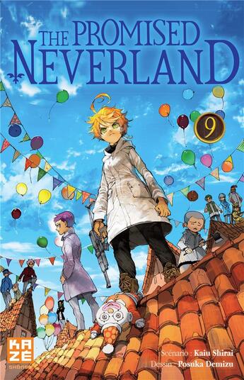Couverture du livre « The promised Neverland Tome 9 » de Posuka Demizu et Kaiu Shirai aux éditions Crunchyroll