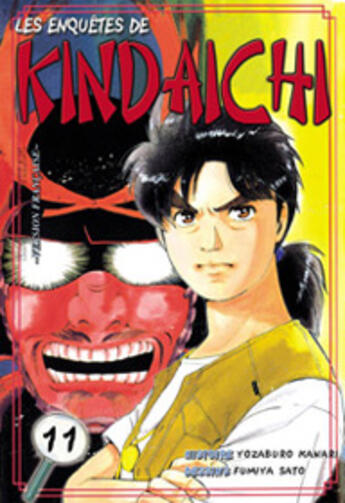 Couverture du livre « Les enquêtes de Kindaïchi Tome 11 » de Fumiya Sato et Yozaburo Kanari aux éditions Delcourt