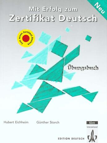 Couverture du livre « Mit Erfolg zum Zertifikat Deutsch ; cahier d'exercices (édition 2008) » de  aux éditions La Maison Des Langues