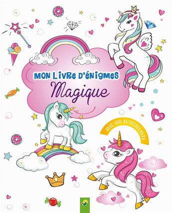 Couverture du livre « Mon livre d'enigmes magique » de  aux éditions Schwager & Steinlein