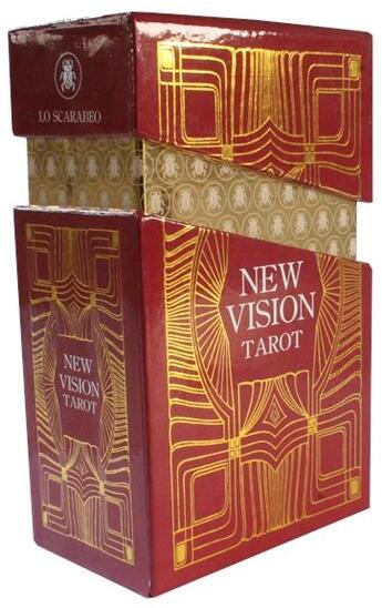 Couverture du livre « New vision tarot - premium edition » de Lunaea Weatherstone aux éditions Scarabeo-jeux