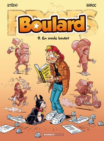 Couverture du livre « Boulard Tome 9 : En mode boulot » de Erroc et Stedo aux éditions Bamboo