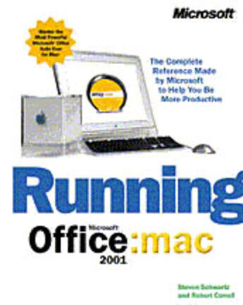 Couverture du livre « Running Microsoft Office 2001 For Mac » de Steve Schwartz aux éditions Microsoft Press