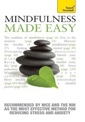 Couverture du livre « Mindfulness Made Easy: Teach Yourself ebook epub » de Langley Martha aux éditions Hodder Education Digital