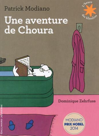 Couverture du livre « Une aventure de Choura » de Patrick Modiano et Dominique Zehrfuss aux éditions Gallimard-jeunesse
