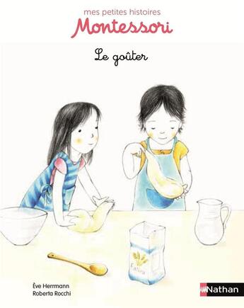 Couverture du livre « Le goûter » de Eve Herrmann et Roberta Rocchi aux éditions Nathan