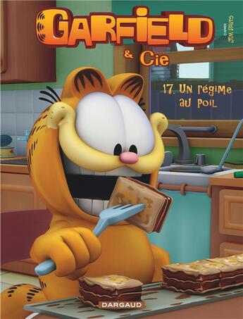 Couverture du livre « Garfield & Cie Tome 17 : un régime au poil » de Jim Davis aux éditions Dargaud