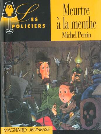 Couverture du livre « Meurtre A La Menthe » de Thibert et Michel Perrin aux éditions Magnard