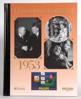 Couverture du livre « Les années-mémoires 1953 » de Olivier Calon aux éditions Bayard/notre Temps