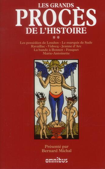 Couverture du livre « Les grands procès de l'histoire t.2 » de  aux éditions Omnibus