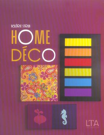 Couverture du livre « Home déco » de Valerie Strub aux éditions Le Temps Apprivoise