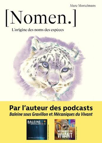 Couverture du livre « Nomen : L'origine des noms des espèces » de Jean Wollenschneider et Marc Mortelmans aux éditions Eugen Ulmer