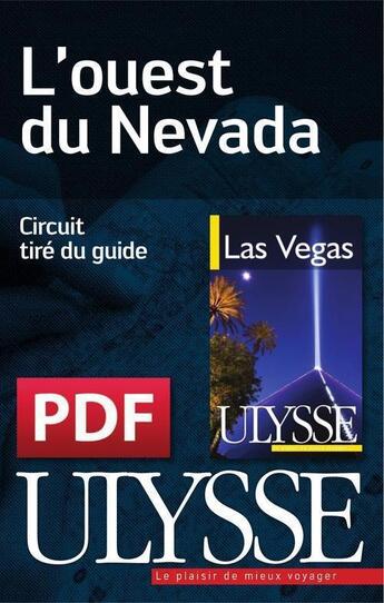 Couverture du livre « L'ouest du Nevada » de  aux éditions Ulysse