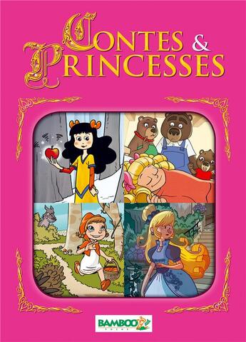 Couverture du livre « Contes et princesses » de  aux éditions Bamboo