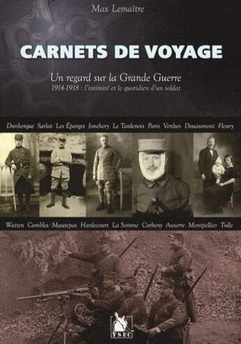 Couverture du livre « Carnets de voyage » de Max Lemaitre aux éditions Ysec