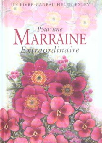 Couverture du livre « Pour une marraine extraordinaire » de Helen Exley aux éditions Exley