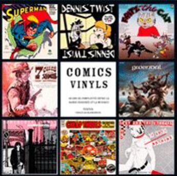Couverture du livre « Comics vinyls » de Christian Marmonnier aux éditions Ereme