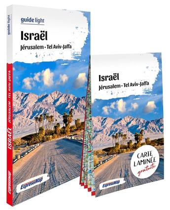 Couverture du livre « Israel. jerusalem, tel aviv-jaffa (guide light) » de  aux éditions Expressmap