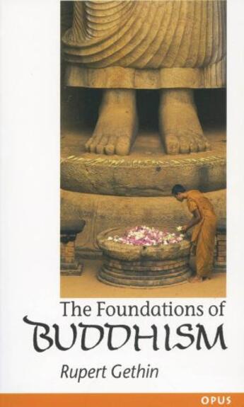 Couverture du livre « The Foundations of Buddhism » de Gethin Rupert aux éditions Oup Oxford