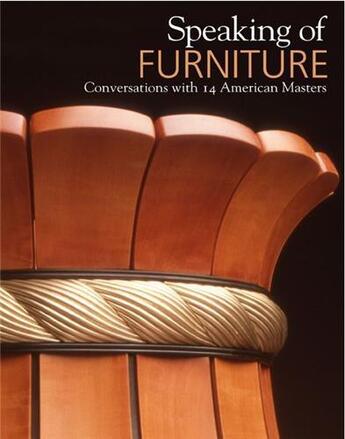 Couverture du livre « Speaking of furniture » de Eames Johnson aux éditions Acc Art Books