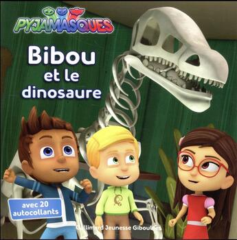 Couverture du livre « Bibou et le dinosaure » de Romuald aux éditions Gallimard-jeunesse