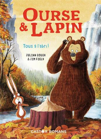 Couverture du livre « Ourse & lapin Tome 4 : tous à l'abri ! » de Jim Field et Julian Gough aux éditions Pere Castor