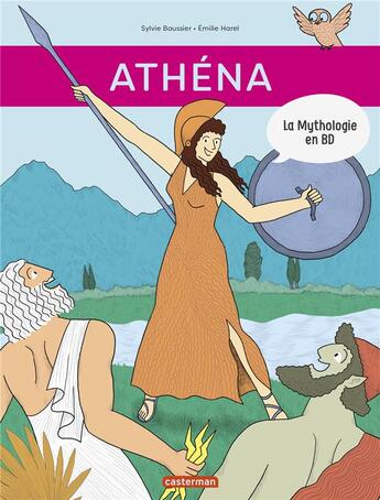 Couverture du livre « Athéna » de Sylvie Baussier aux éditions Casterman