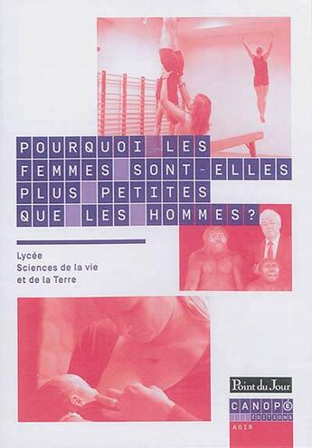 Couverture du livre « Pourquoi les femmes sont-elles plus petites que les hommes ? » de  aux éditions Reseau Canope