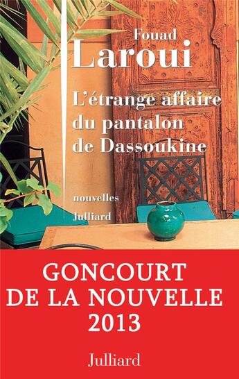 Couverture du livre « L'étrange affaire du pantalon de Dassoukine » de Fouad Laroui aux éditions Julliard