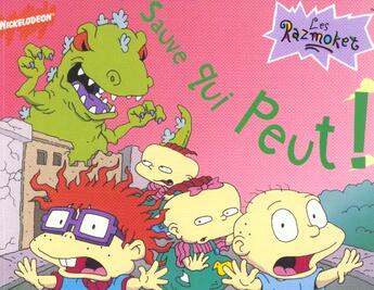 Couverture du livre « Razmoket t28 - sauve qui peut ! (les) - nickelodeon » de Schoberle Cecile aux éditions J'ai Lu