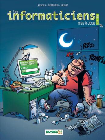 Couverture du livre « Les informaticiens t.3 ; mise à jour » de Frederic Brremaud et Mathieu Reynes et Arnaud Toulon aux éditions Bamboo