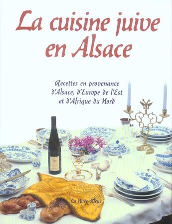 Couverture du livre « Cuisine juive » de  aux éditions La Nuee Bleue