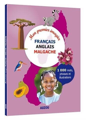 Couverture du livre « Mon premier imagier malgache - nouvelle edition » de  aux éditions Philippe Auzou