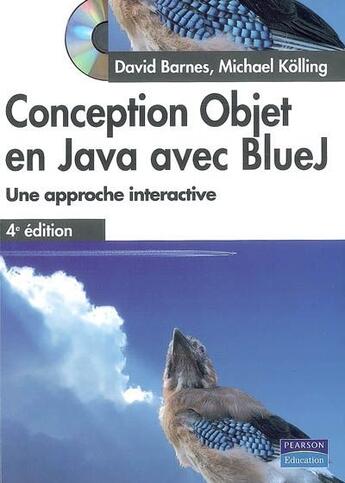 Couverture du livre « Conception objet en Java avec bluej ; une approche interactive (4e édition) » de Barnes/Kolling aux éditions Pearson