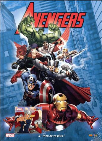 Couverture du livre « Avengers t.4 » de  aux éditions Panini