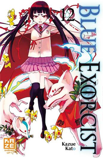 Couverture du livre « Blue exorcist t.12 » de Kazue Kato aux éditions Crunchyroll