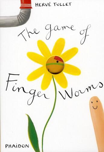 Couverture du livre « The game of finger worms » de Herve Tullet aux éditions Phaidon Jeunesse