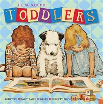 Couverture du livre « The big book for toddlers » de Wong Alice aux éditions Rizzoli