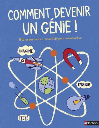 Couverture du livre « Comment devenir un génie ! » de Harriet Russel aux éditions Nathan