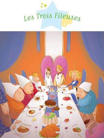 Couverture du livre « Les trois fileuses » de Ghislaine Biondi et Sabine Cazassus aux éditions Fleurus