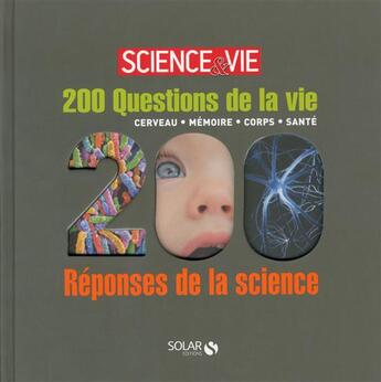 Couverture du livre « 200 questions de la vie » de  aux éditions Solar